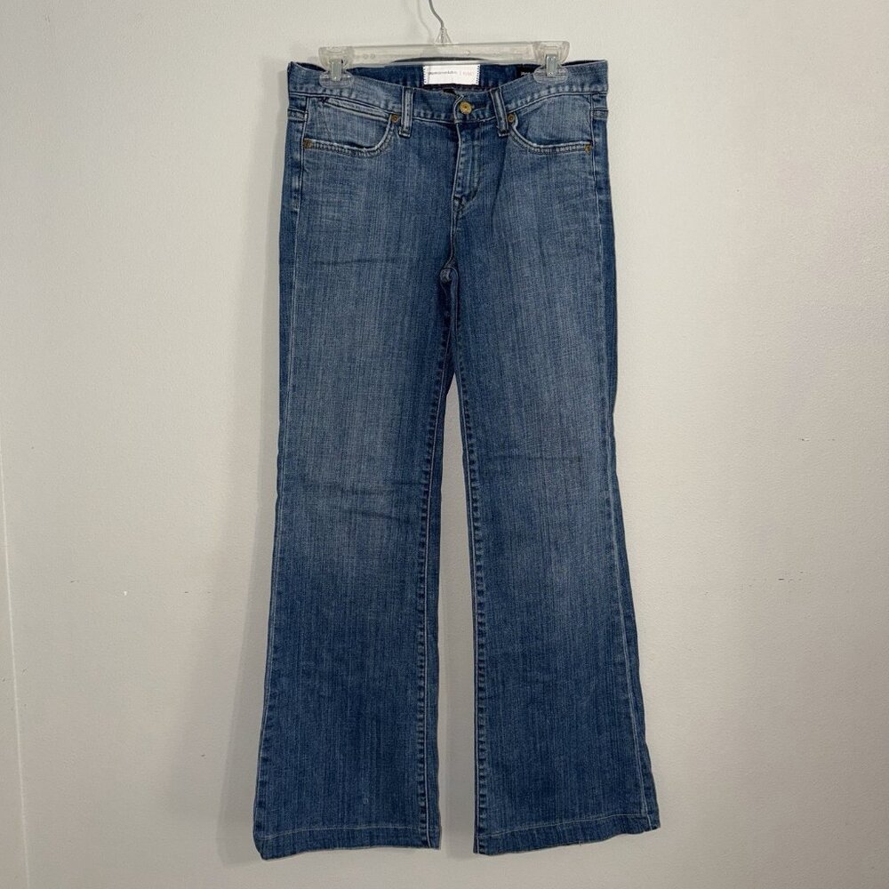 Paper Denim & Cloth Jeans Jayne Medium Rise Wide Leg Medium Wash Size 8‎ 29"
